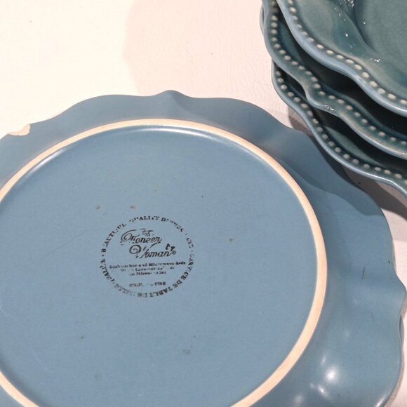 Pioneer Woman Paige denim stoneware dishes - Picture 2 of 2